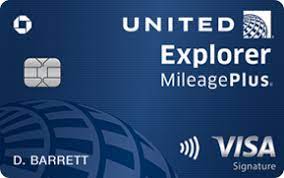 United Explorer card